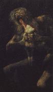 Francisco Goya saturnus slular sina barn painting